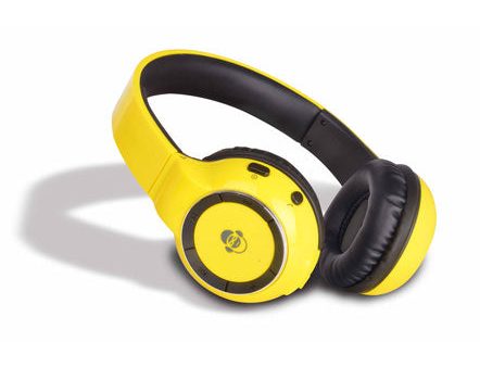 iDance Audio BLUE300YL Yellow 300 Bluetooth Headphones For Sale