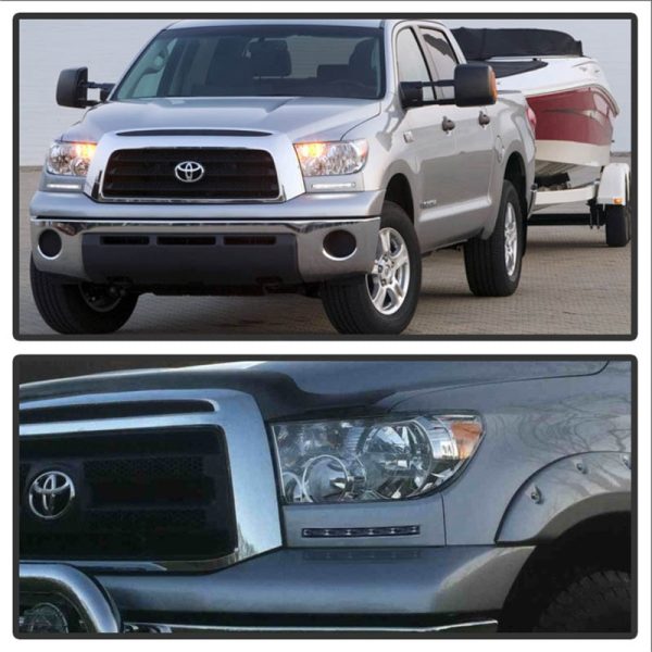 Spyder Toyota Tundra 07-13 Daytime LED Running Lights wo switch Silver FL-DRL-TTU07-SIL Online