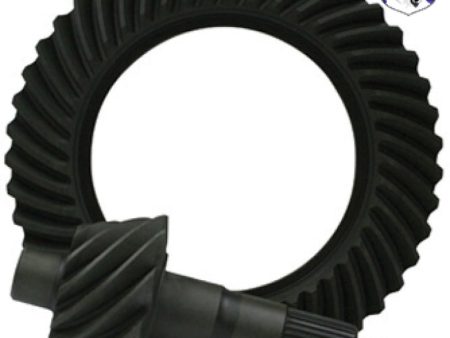 Yukon Gear High Performance Thick Gear Set For 10.5in GM 14 Bolt Truck in a 4.56 Ratio Fashion