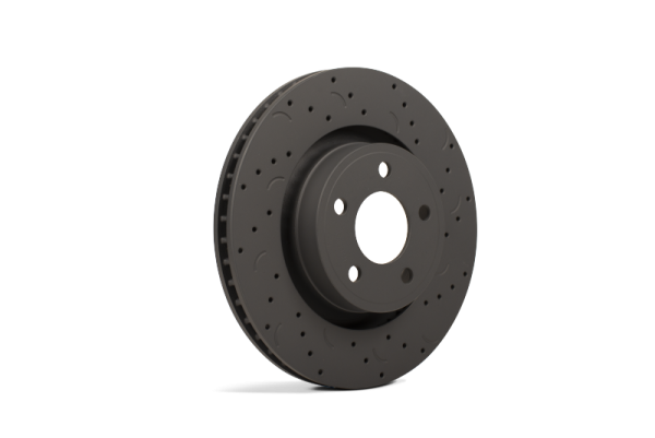 Hawk Talon 2015 Mercedes-Benz CLS400 Drilled and Slotted Rear Brake Rotor Set For Sale