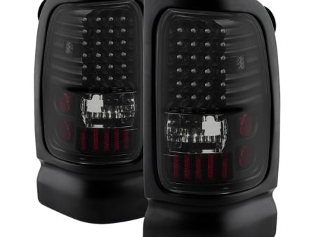 Xtune Dodge Ram 1500 94-01   Ram 2500 3500 94-02 LED Tail Lights Black Smoke ALT-ON-DRAM94-LED-BSM Fashion