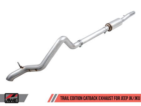 AWE Tuning 07-18 Jeep Wrangler JK JKU 3.6L Trail Edition Cat-Back Exhaust Discount