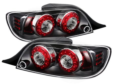 Xtune Mazda Rx-8 04-08 LED Tail Lights Black ALT-ON-MRX804-LED-BK Online Hot Sale