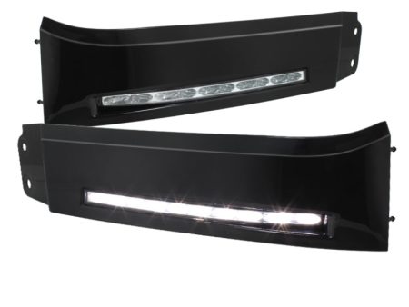 Spyder Toyota Tundra 07-13 Daytime LED Running Lights (XSP-X Model Look)wo swtch Blk FL-DRL-TTU07-BK Hot on Sale